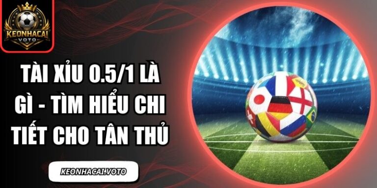 Tài Xỉu 0.5/1 Là Gì - Tìm Hiểu Chi Tiết Cho Tân Thủ 6 Tài xỉu 0.5/1 là gì