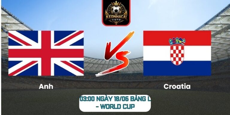 Soi Kèo Anh Vs Croatia 03:00 Ngày 18/06 (Bảng L - World Cup) 3 Anh vs Croatia